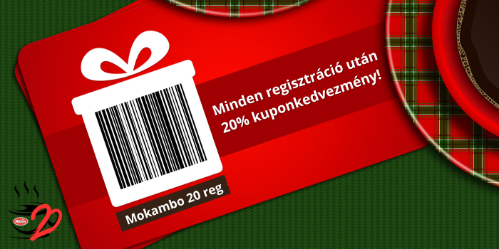 Mokambo regisztrációs kupon